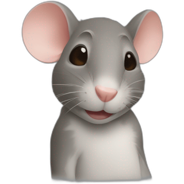 Un rat radin emoji