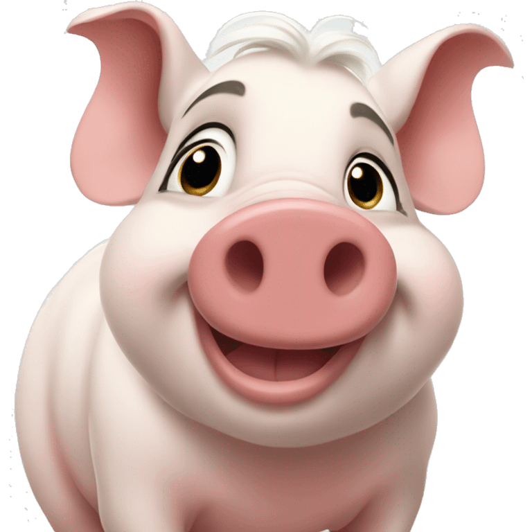 Pua pig disney emoji