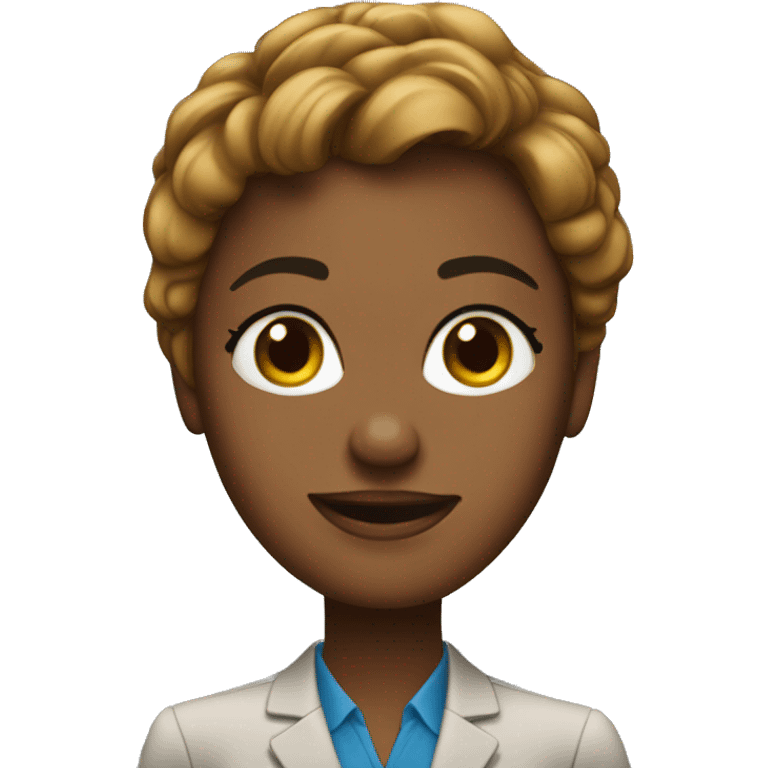 secretary at office desk emoji