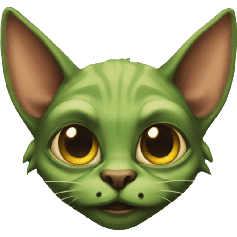 Goblin cat emoji