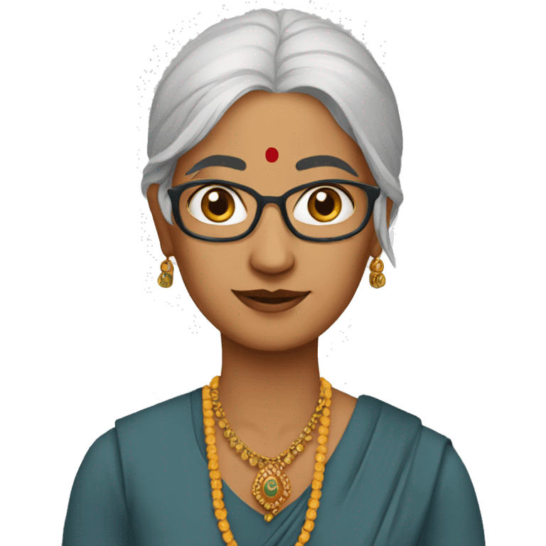 indian aaji emoji