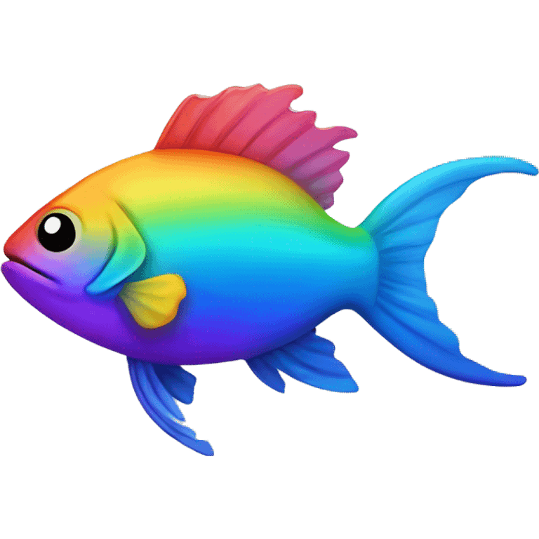 Regenbogenfisch emoji