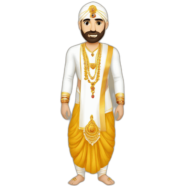 Benzema hindu attire emoji