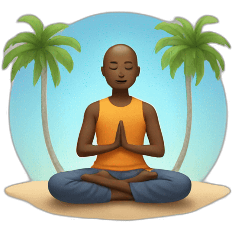 meditation emoji