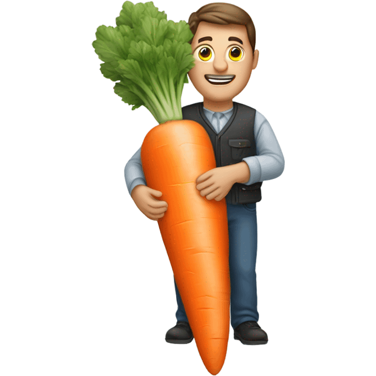 man carrot emoji