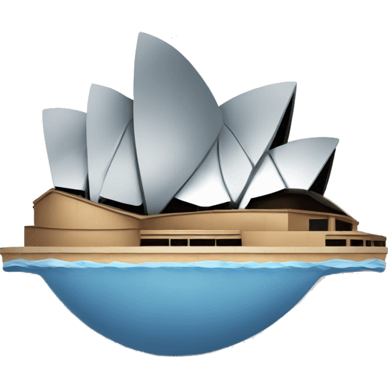 Sydney opera house emoji