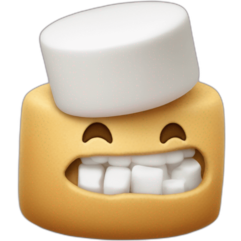 Trump qui mange des marshmallow emoji