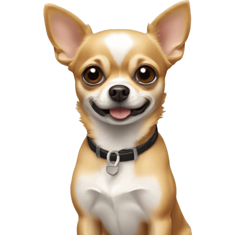 Pomarinien Chihuahua mix emoji