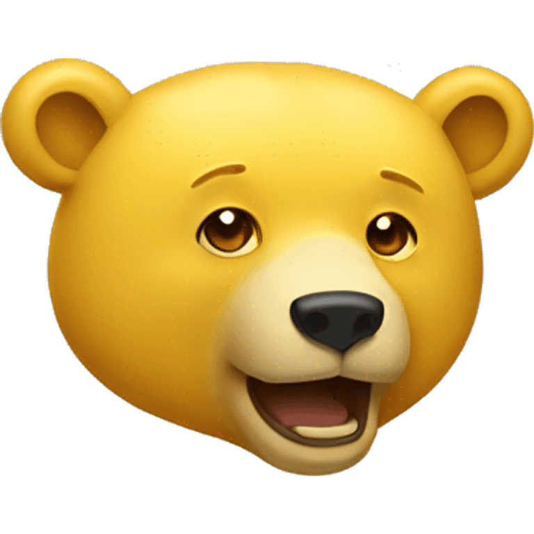 yellow bear emoji