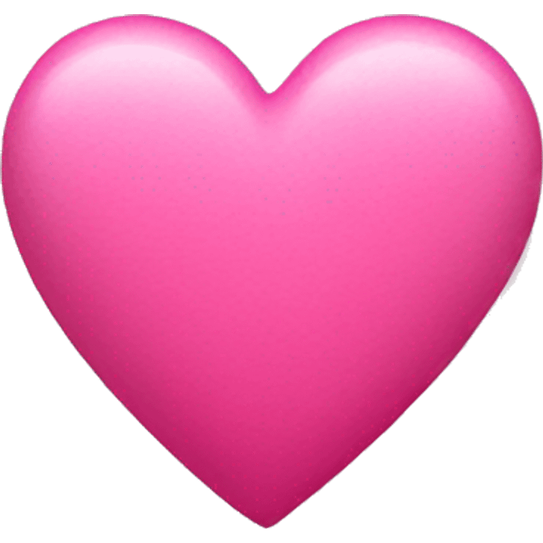 Pink heart  emoji