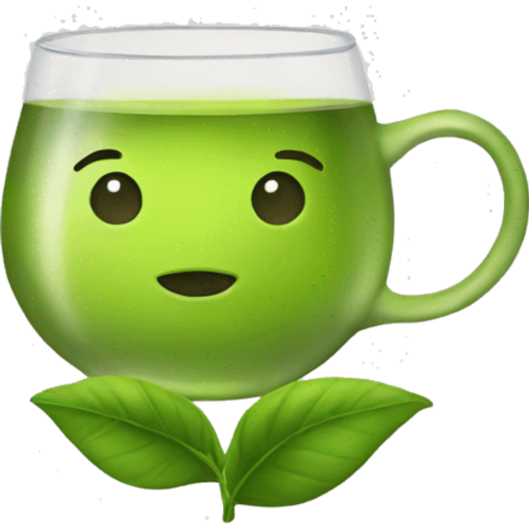 green tea emoji