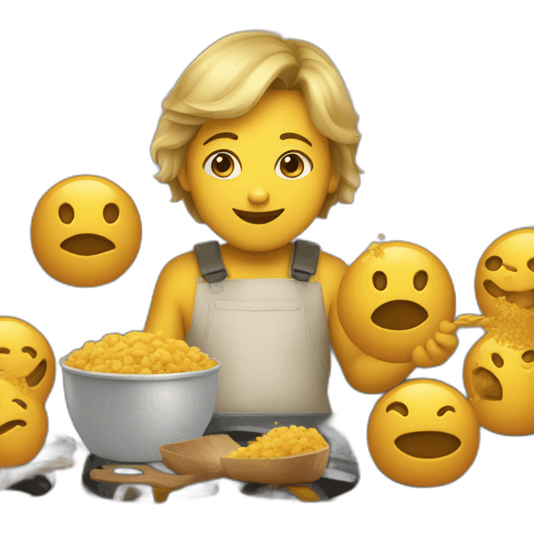 чашка с маршмеллоу emoji