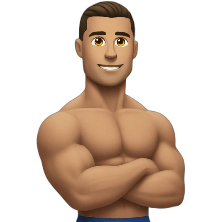 Ronaldo Big muscles emoji