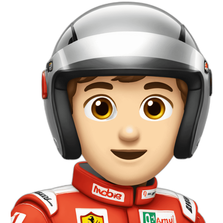 charle Leclerc piloteF1 ferrari emoji