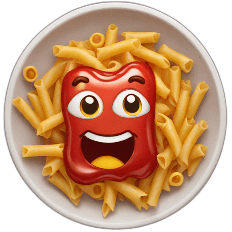 ketchup pasta emoji