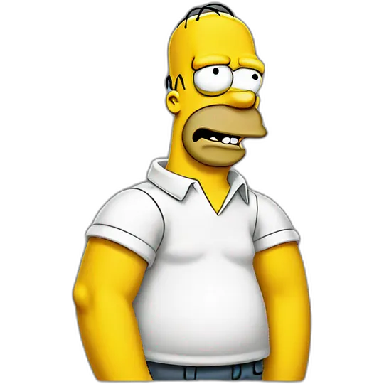 Homer simpson emoji