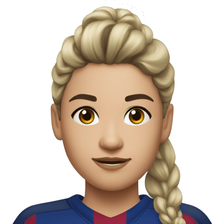 Alexia Putelles vestida del Barça emoji