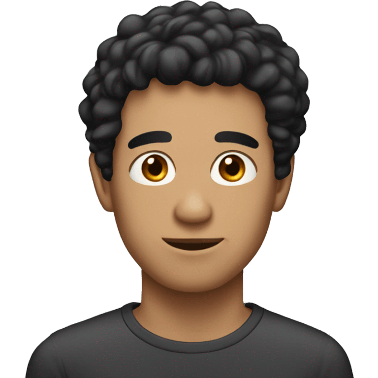 Men with black hair his age between 24-25 has a great look emoji