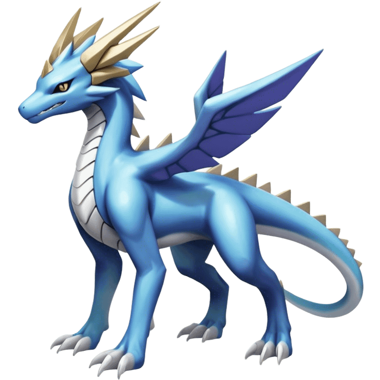  Cool Edgy Shiny Godly Ethereal Digimon-Suicune-Dialga-Kyurem-Latios-Reptile full body emoji