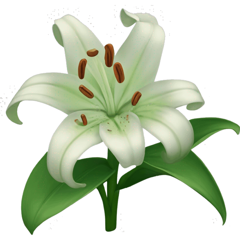 Flower Lily of vales emoji