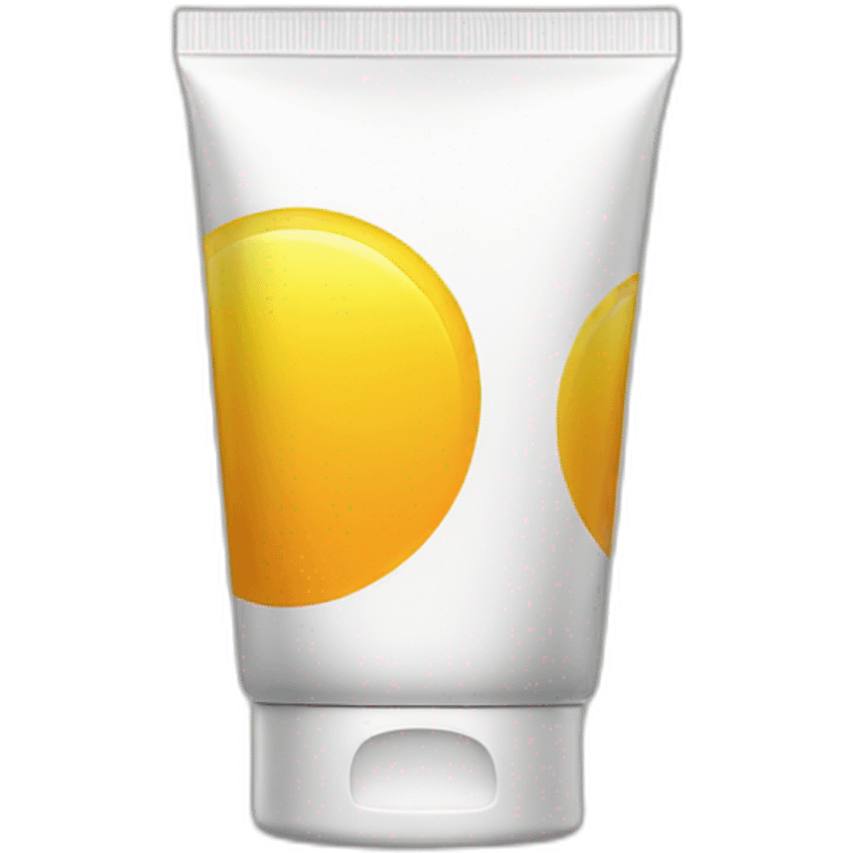 Sunscreen emoji