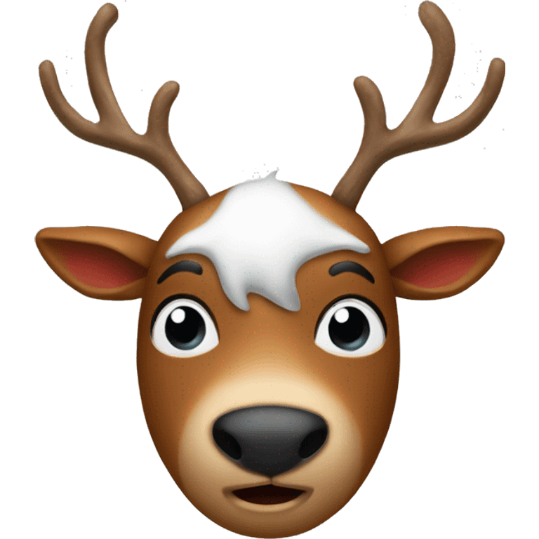 Red Nosed Reindeer emoji