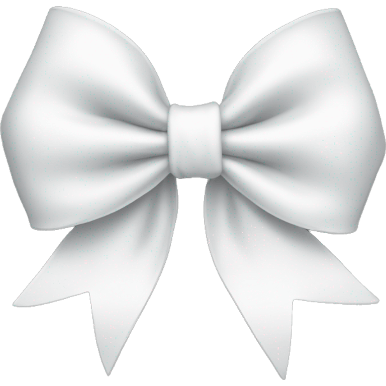 white bow emoji