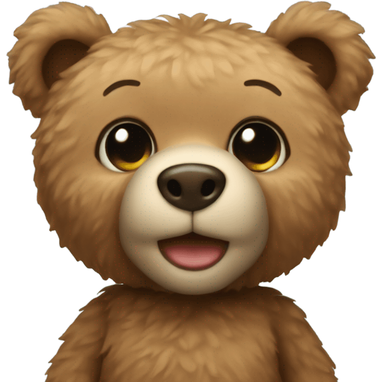 Teddy bear emoji