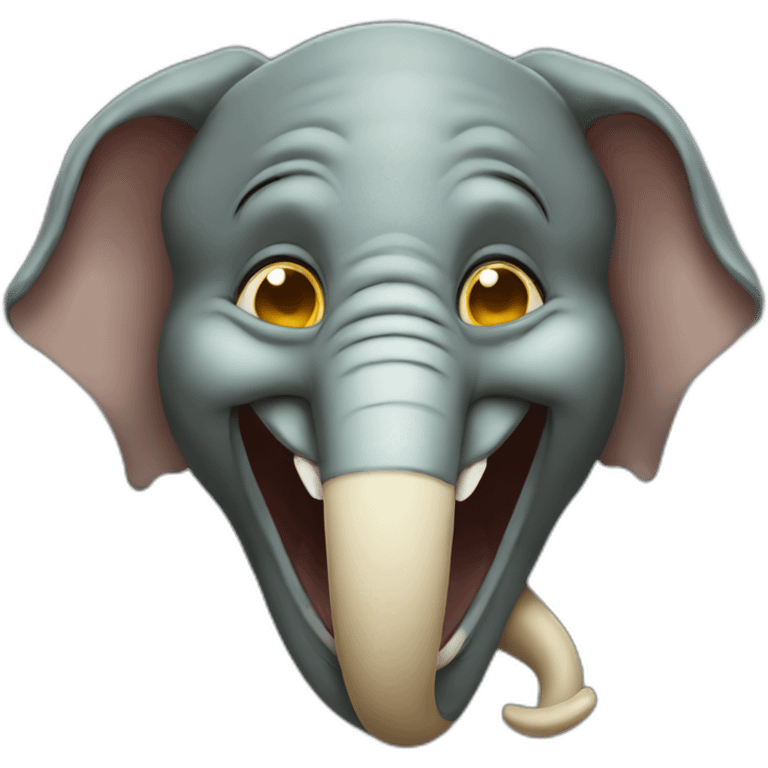 elephant god laughing emoji