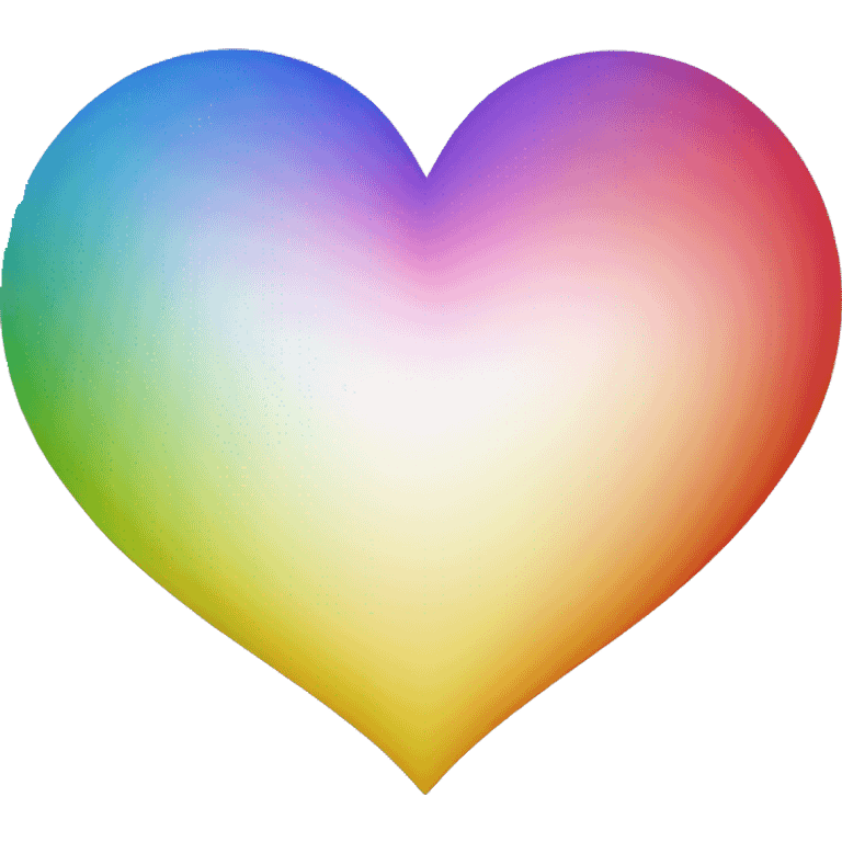 rainbow heart  emoji