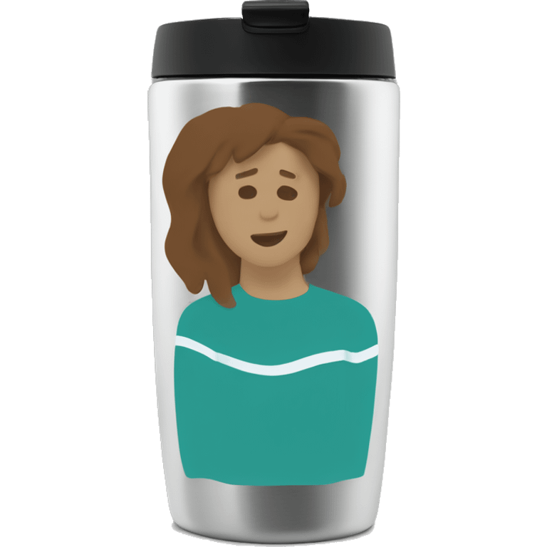 hydroflask tumbler  emoji