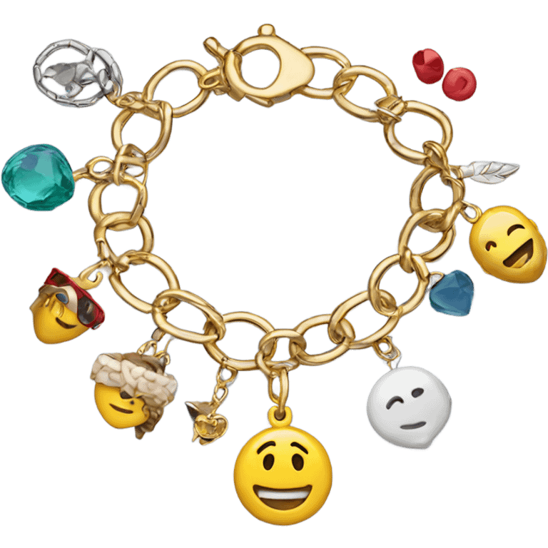 charm bracelet emoji