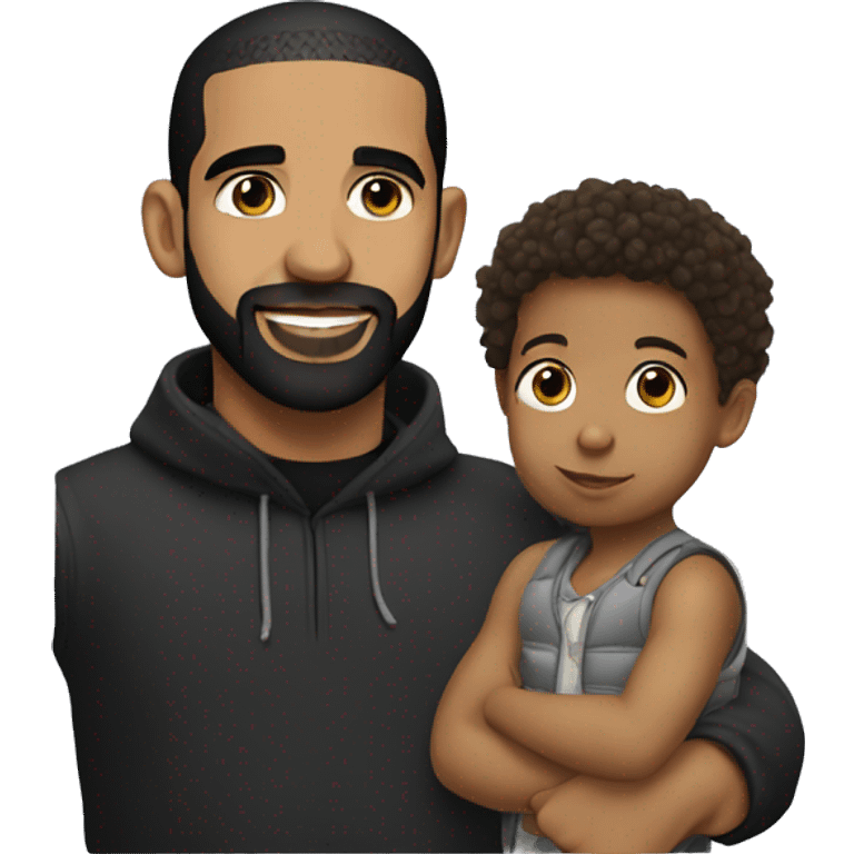 drake with child emoji