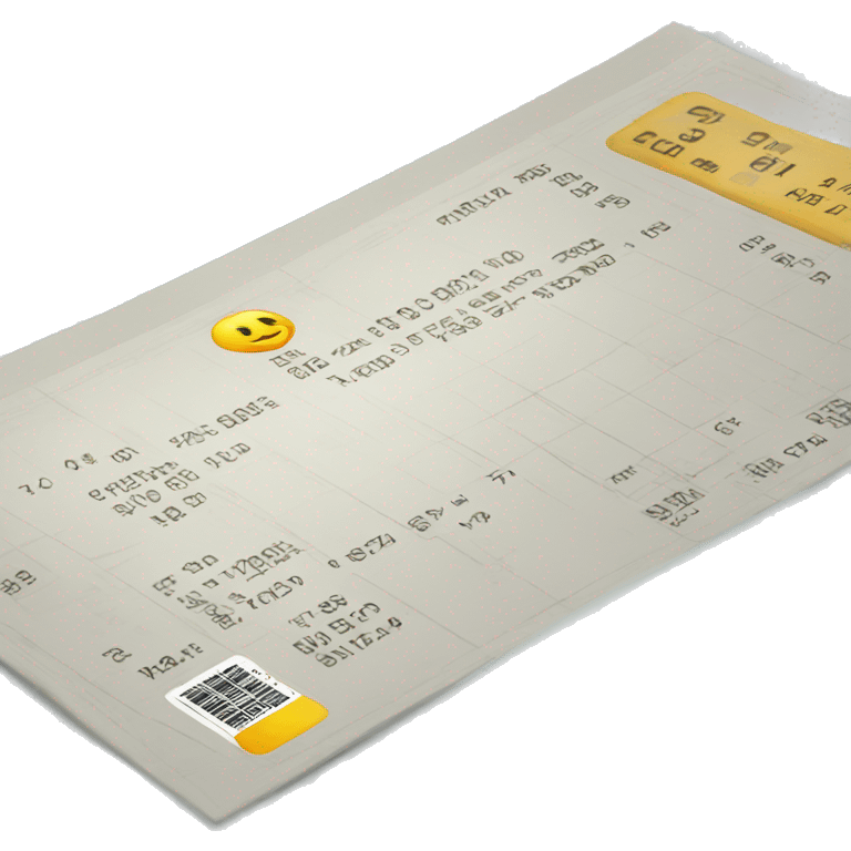 airline ticket emoji