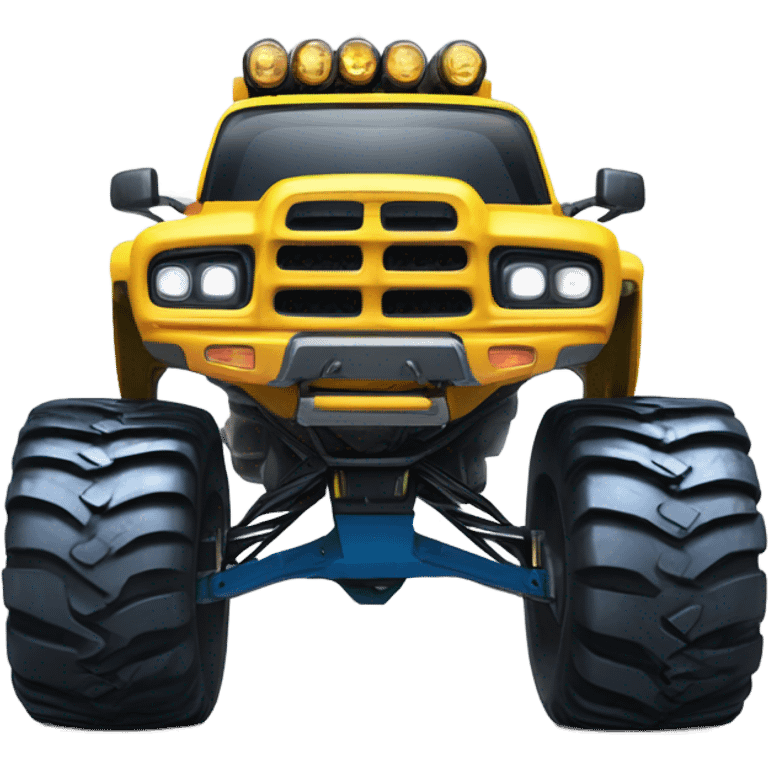 Monster truck emoji