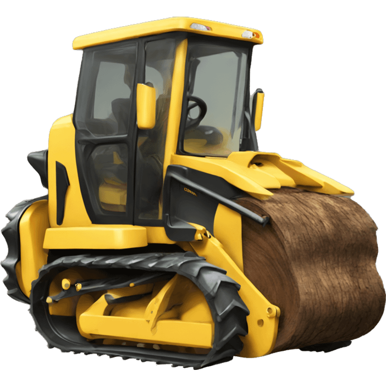 wood skidder machine emoji