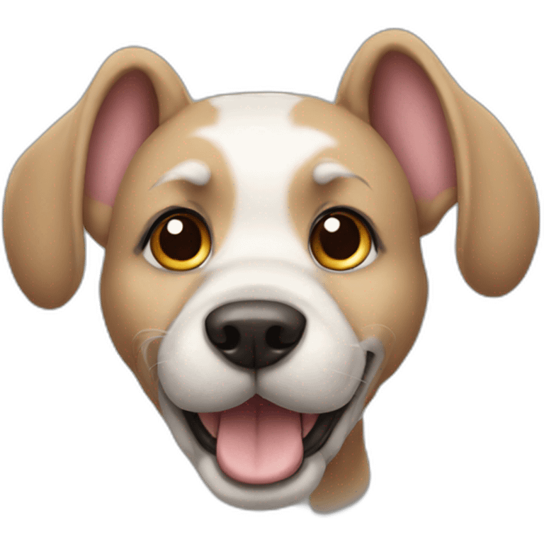 Dog from balloon emoji