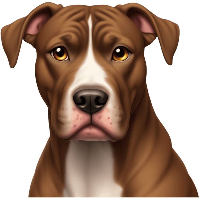 King pitbull  emoji