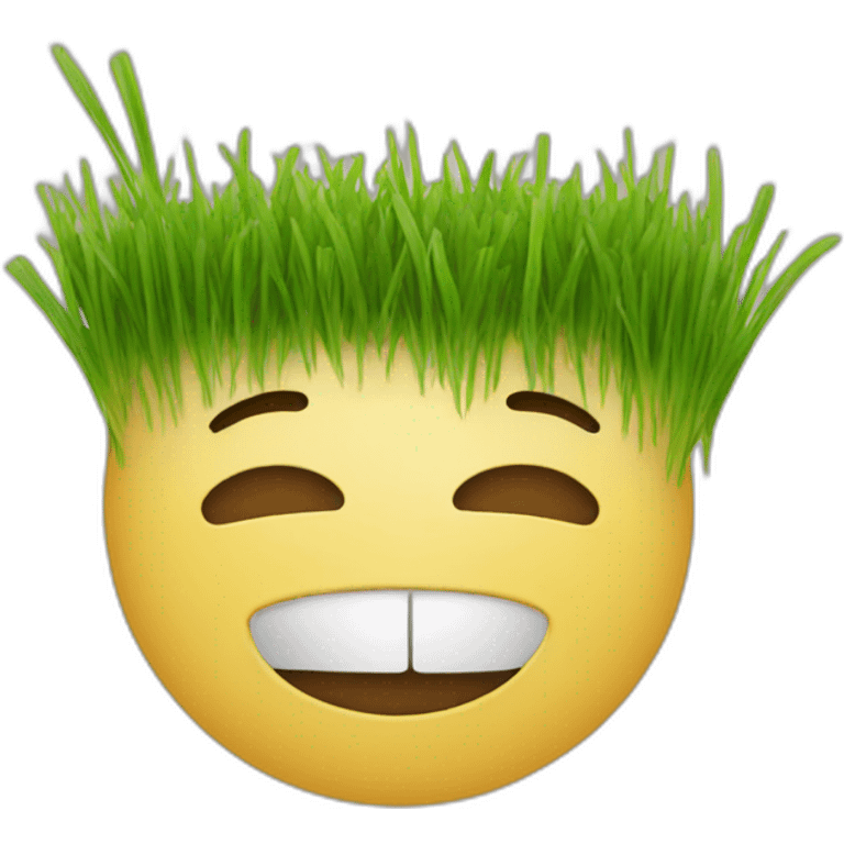 person eating grass emoji