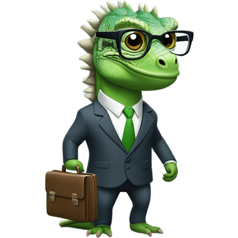 capitalist-iguana emoji