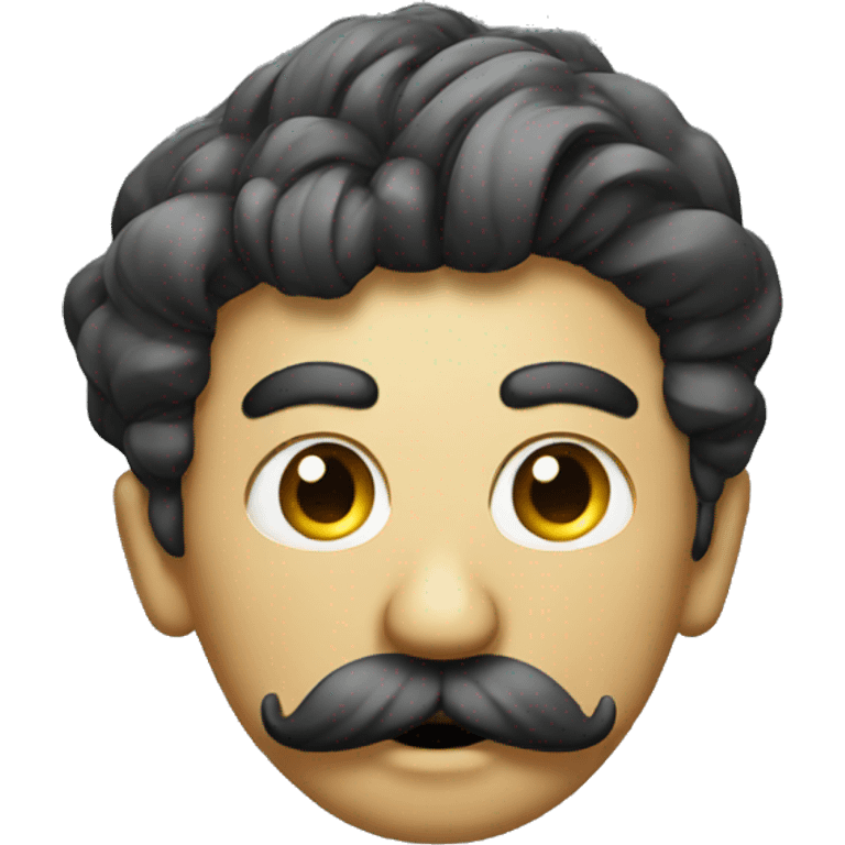 mustache twisted at the end emoji