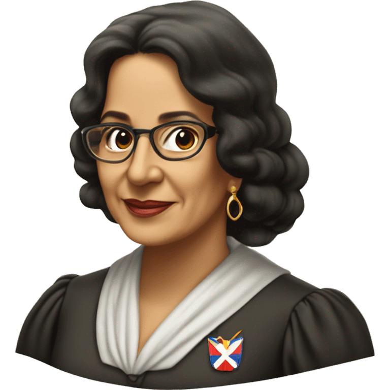 Julia Constancia de Burgos García was a Puerto Rican poet. As an advocate of Puerto Rican independence, she served as Secretary General of the Daughters of Freedom, the women's branch of the Puerto Rican Nationalist Party.  emoji