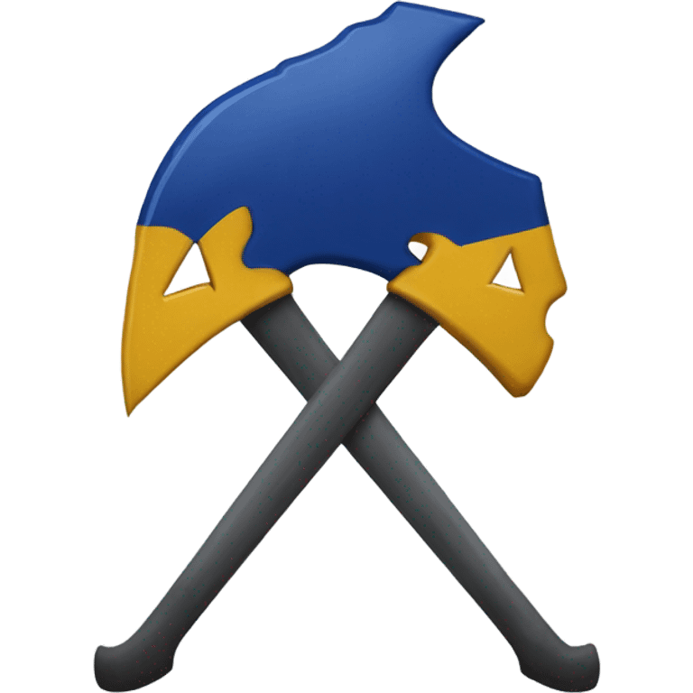 A broken buffalo sabers logo emoji