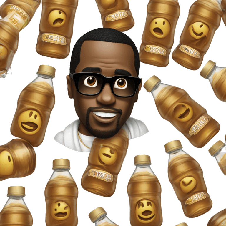 P diddy with 1000  baby oil emoji