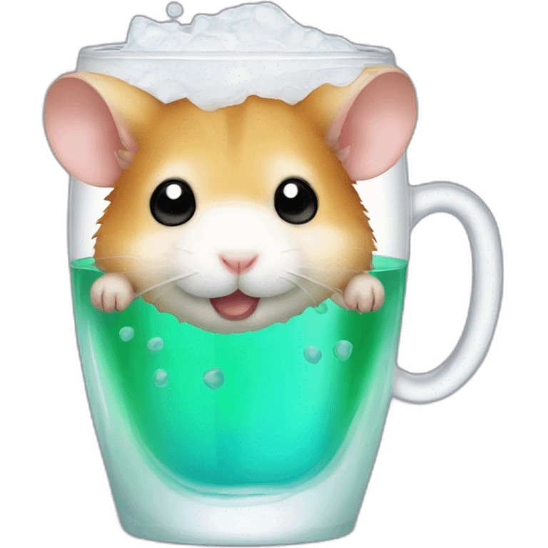 hamster drink emoji