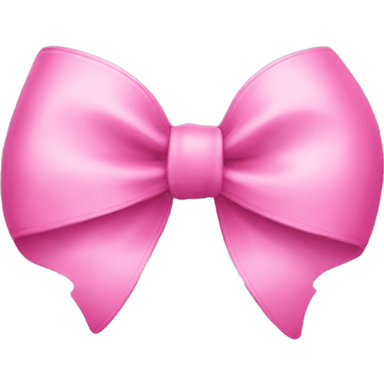 Pink bow  emoji