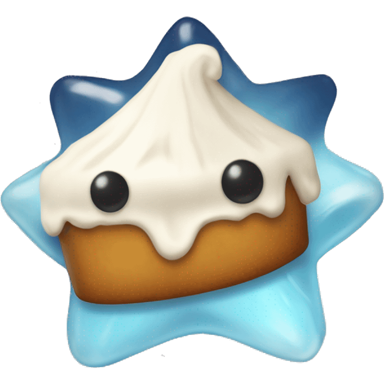 cinnammon star ice cre emoji