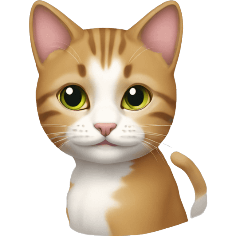 Une chatte  emoji