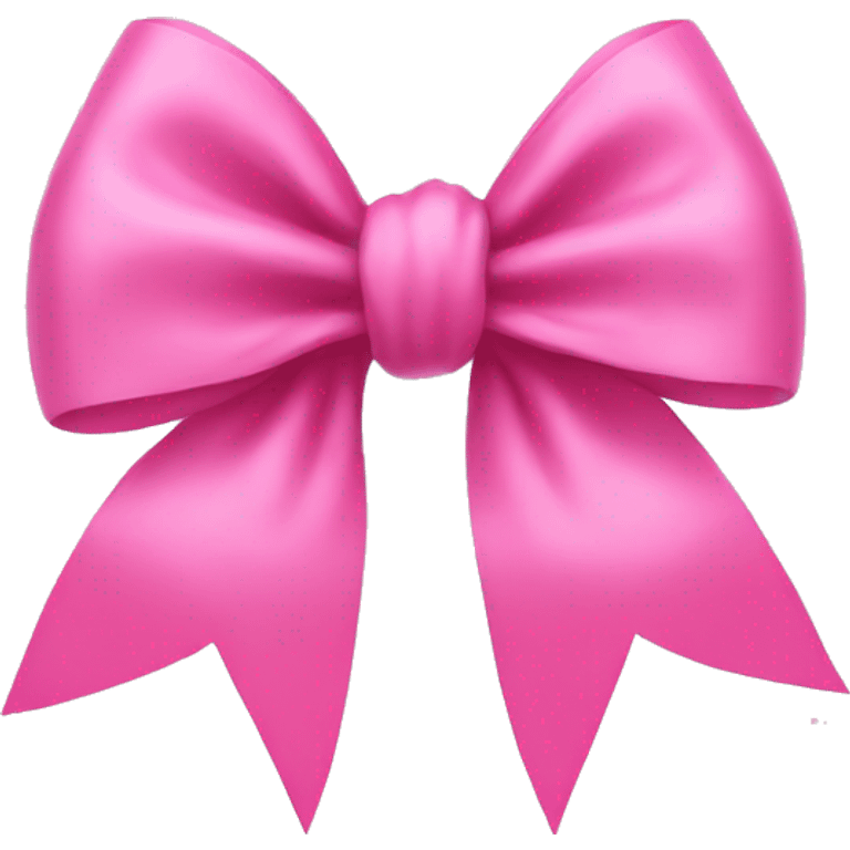 pink bow emoji