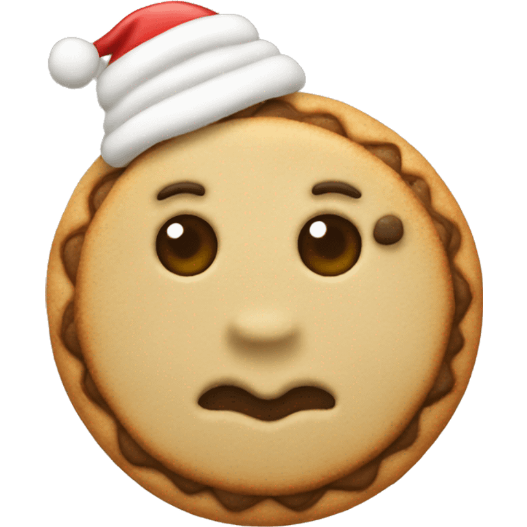 Christmas cookie emoji